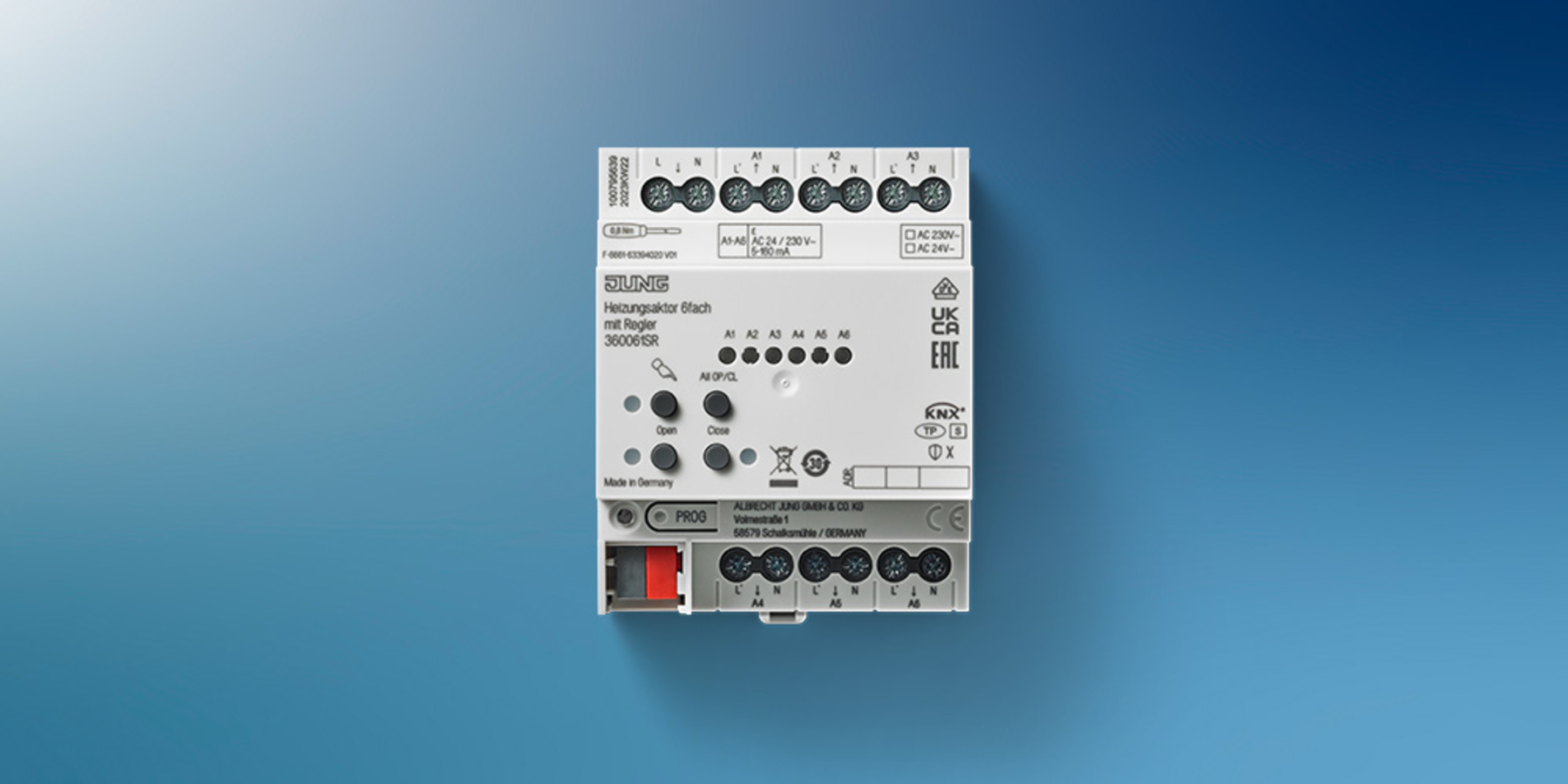 KNX Heizungsaktor 6-fach bei Elektrotechnik Dirk Sebastian in Schönwölkau