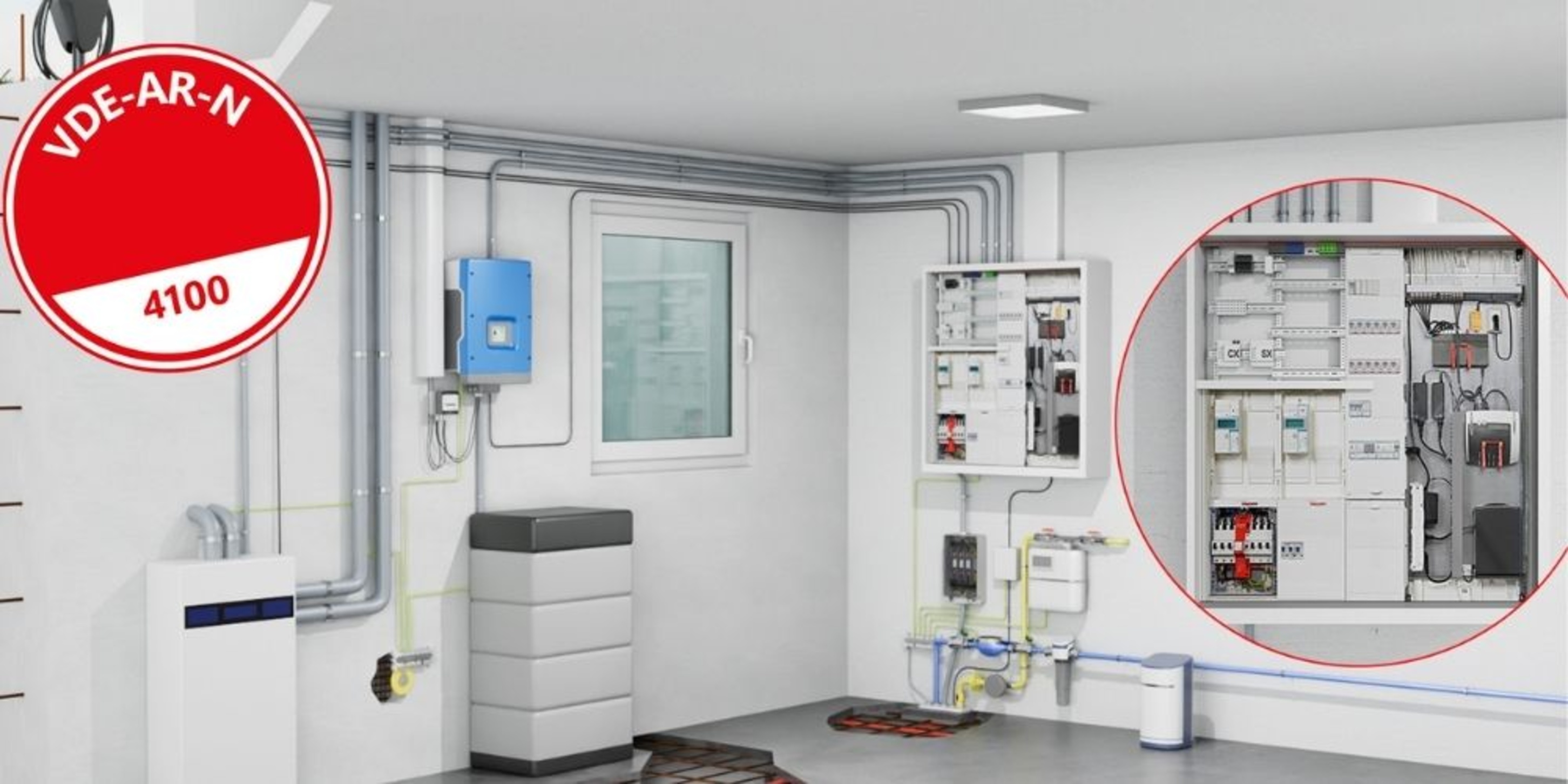 Schutz für Hausanschluss, Zähler, Unterverteilung bei Elektrotechnik Dirk Sebastian in Schönwölkau